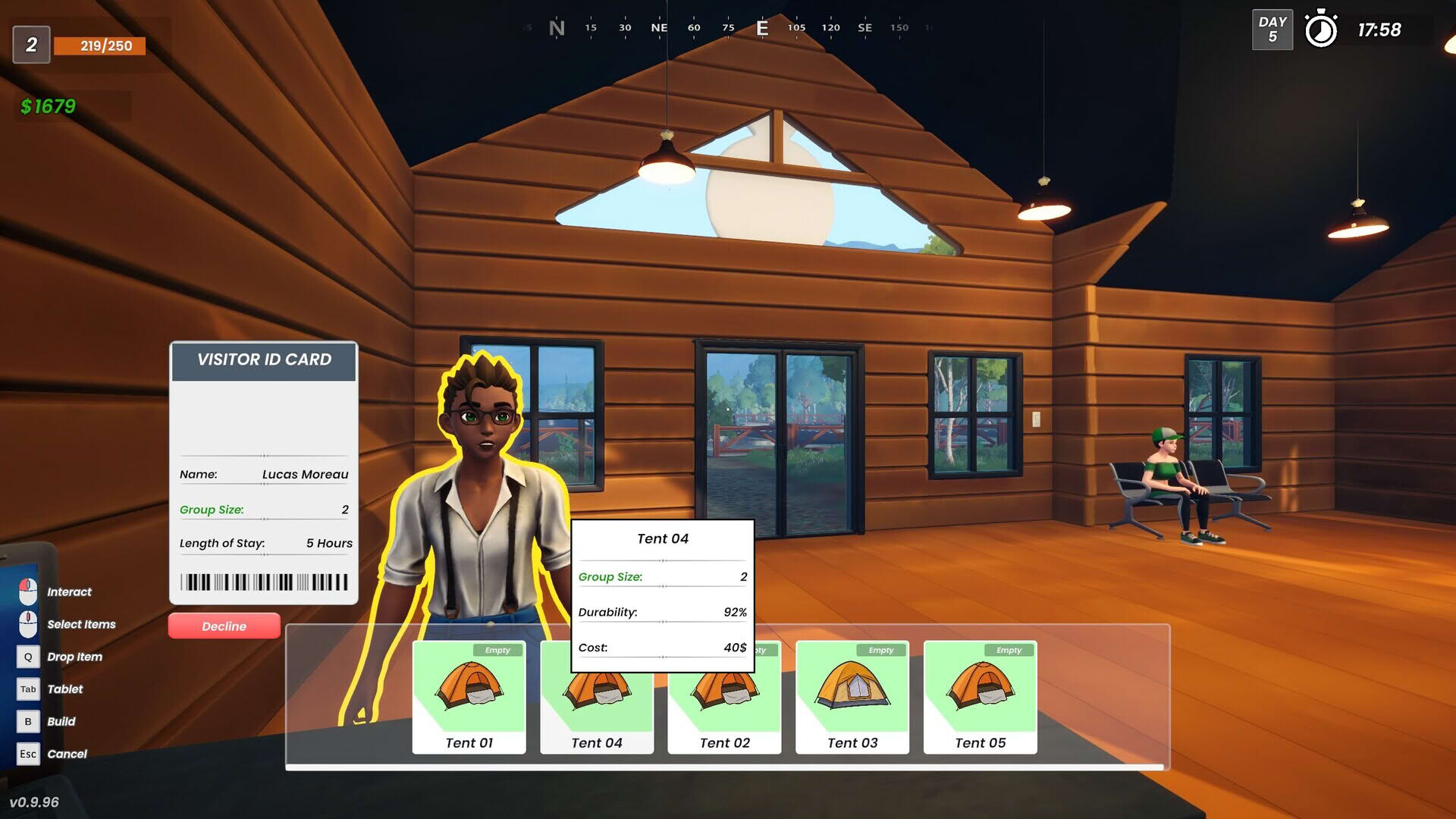 Screenshot for Camp Manager Simulator