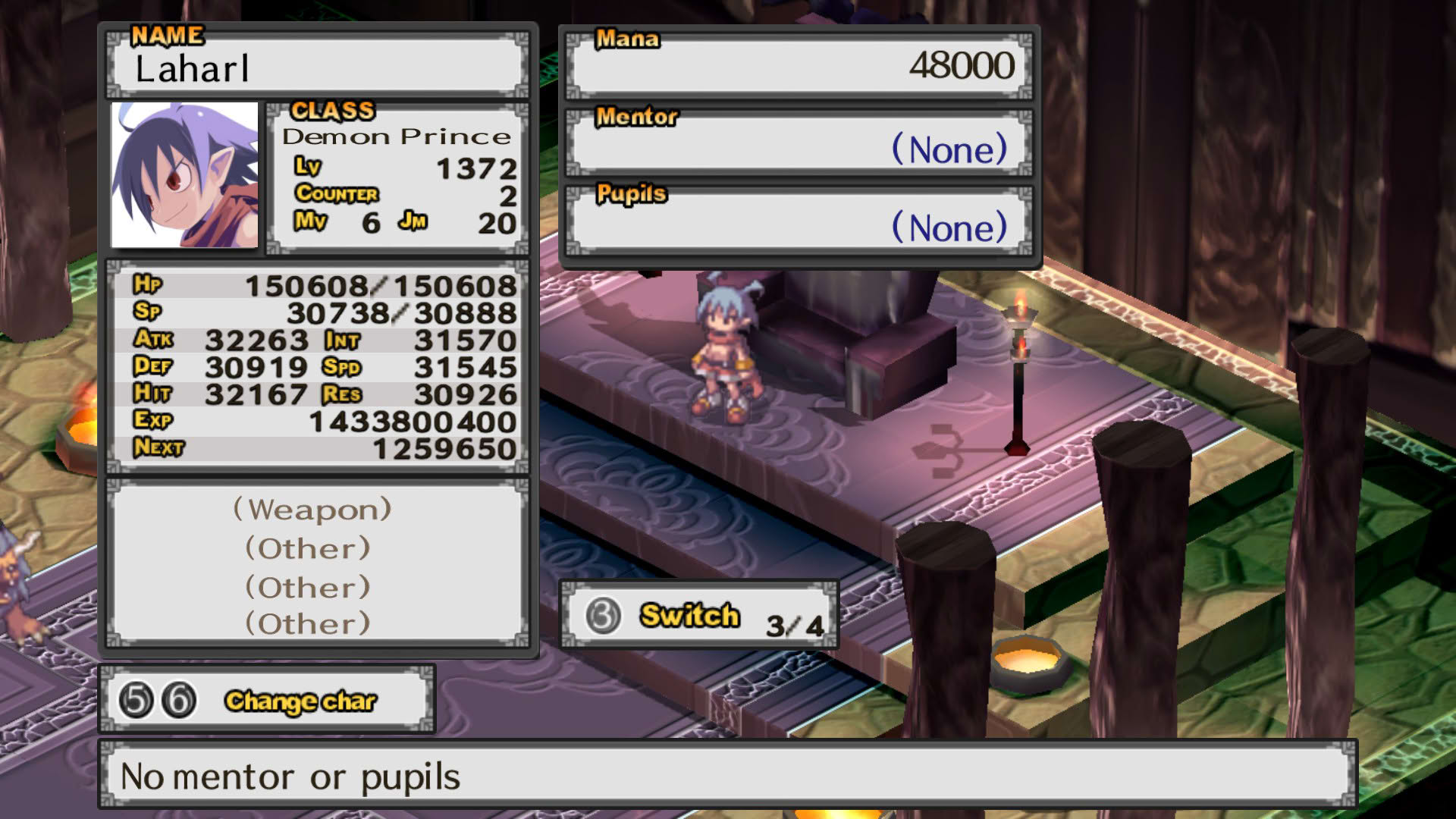 Screenshot for Disgaea: Hour of Darkness