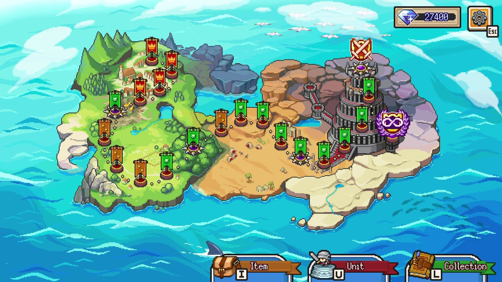 Screenshot for PixelHeroScramble Plus