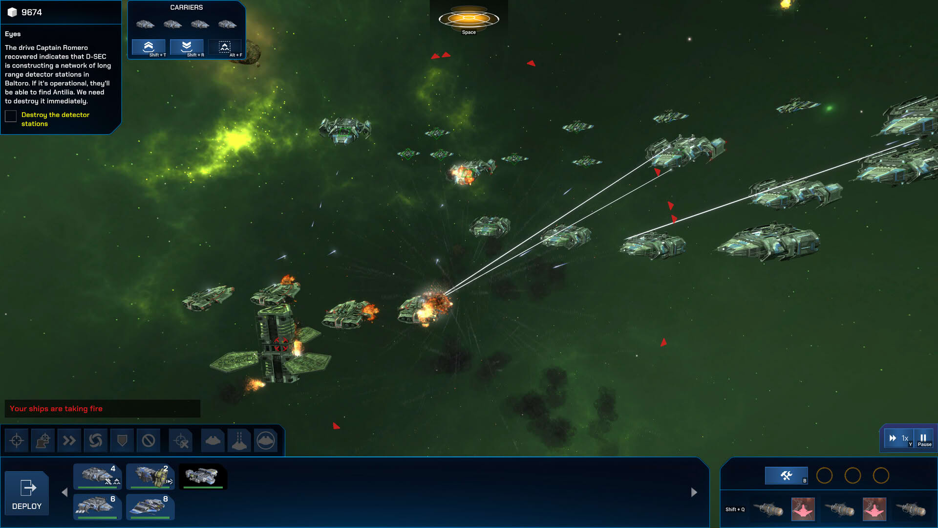 Screenshot for Dust Fleet