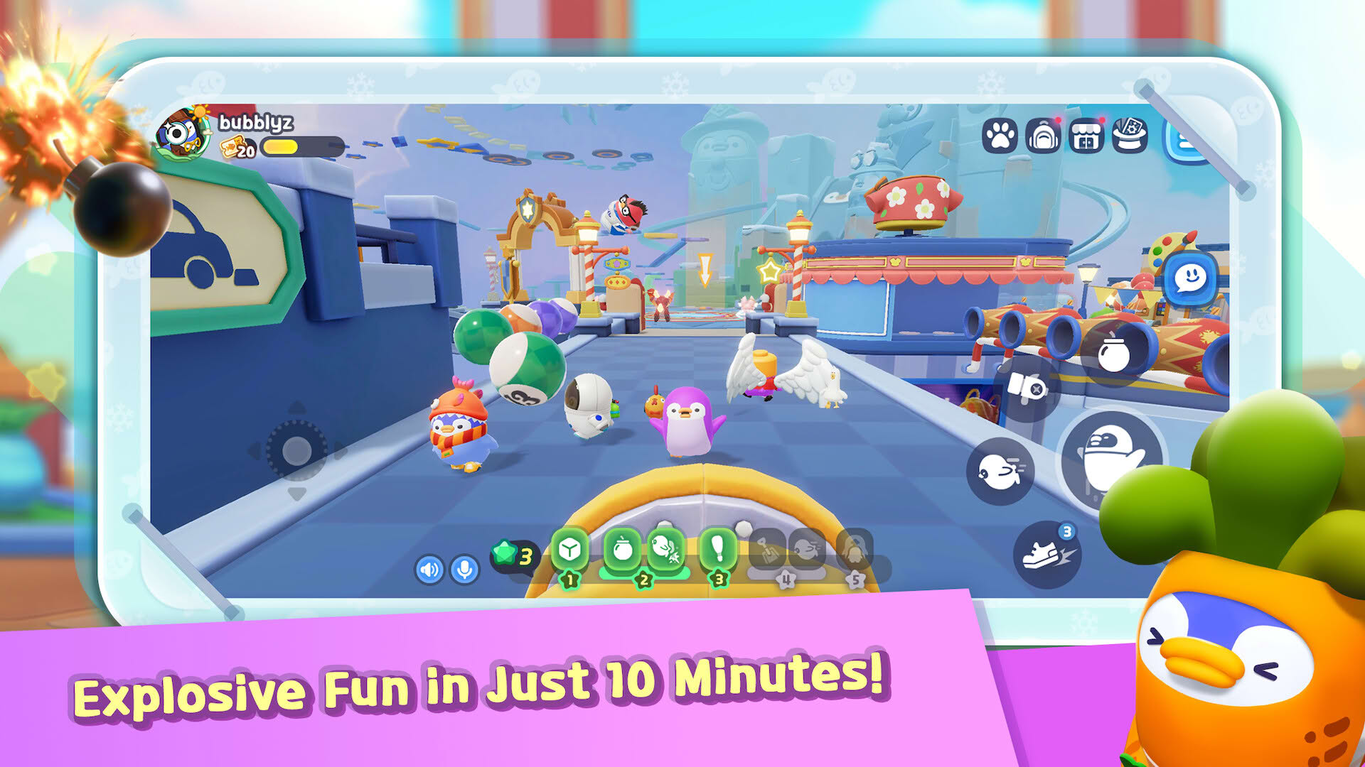 Screenshot for Party Pop Bubblyz