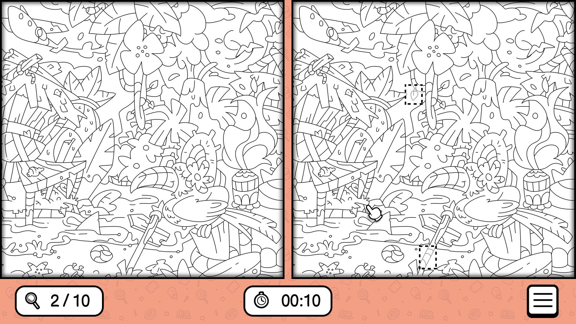 Screenshot for There's No Differences: Santa