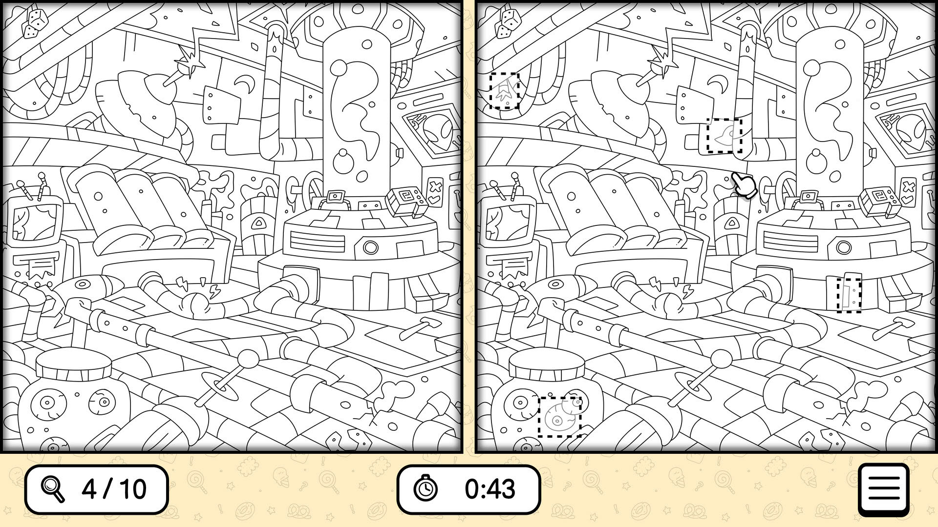 Screenshot for There's No Differences: Santa