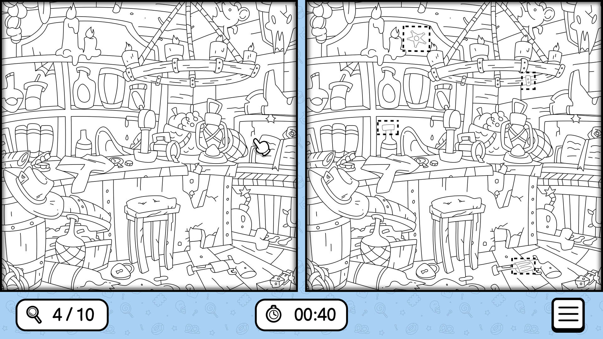 Screenshot for There's No Differences: Santa