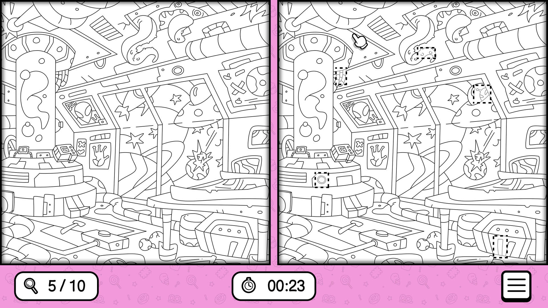 Screenshot for There's No Differences: Santa