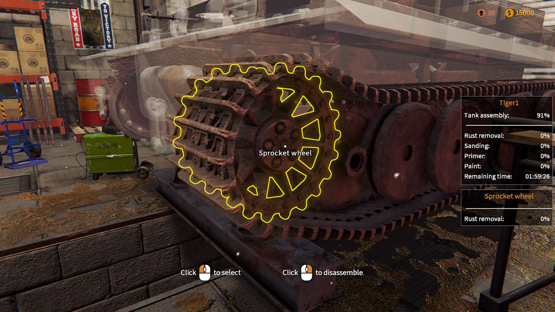Screenshot for Tank Mechanic Simulator