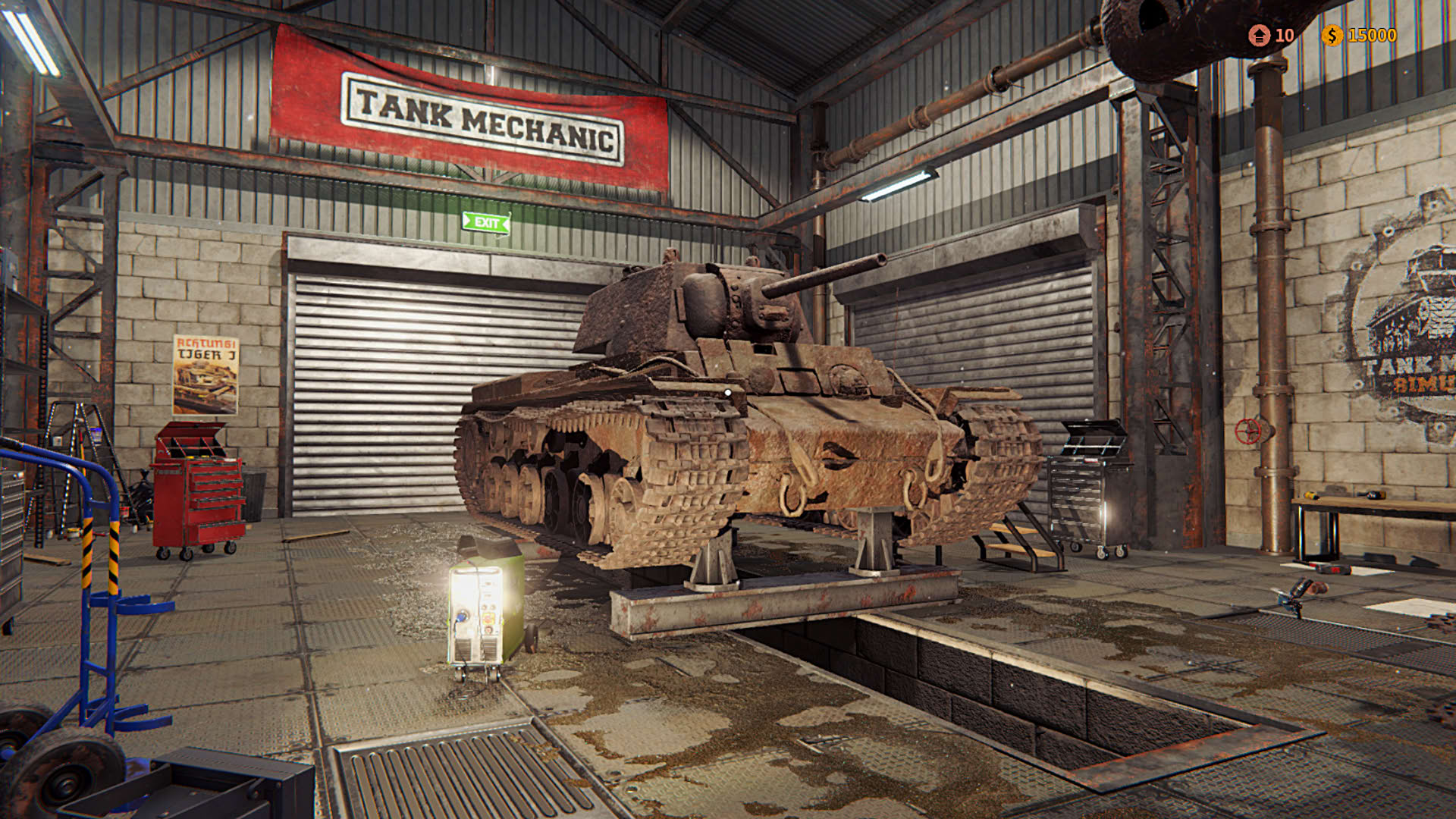 Screenshot for Tank Mechanic Simulator