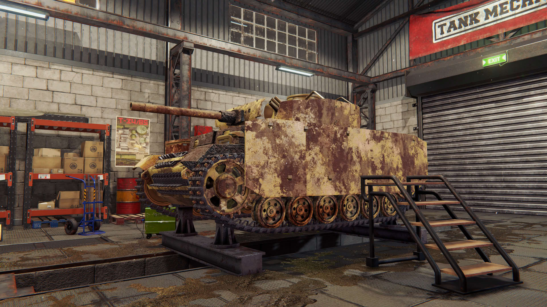 Screenshot for Tank Mechanic Simulator