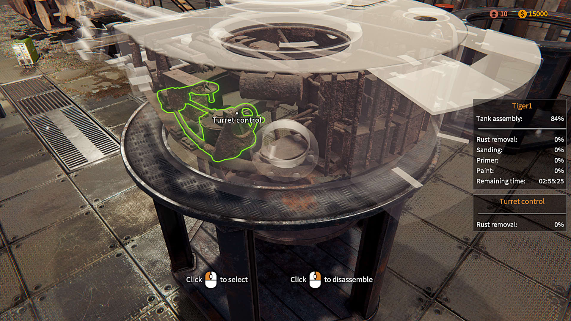 Screenshot for Tank Mechanic Simulator