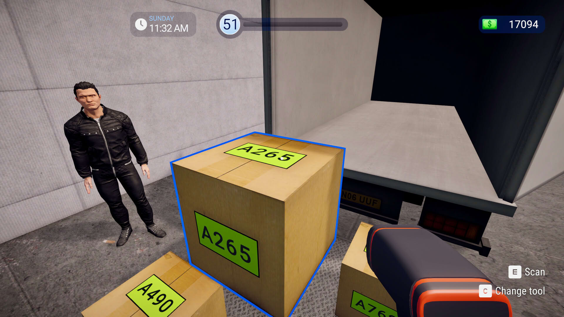 Screenshot for Parcel Delivery Simulator