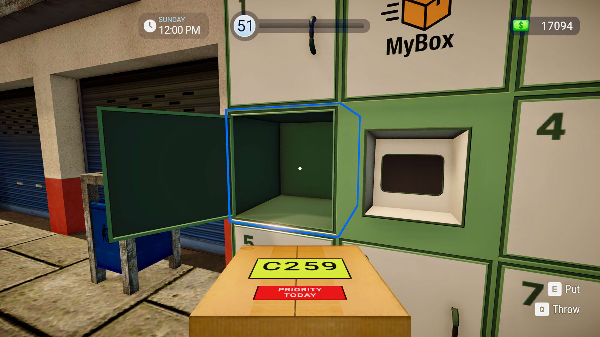 Screenshot for Parcel Delivery Simulator
