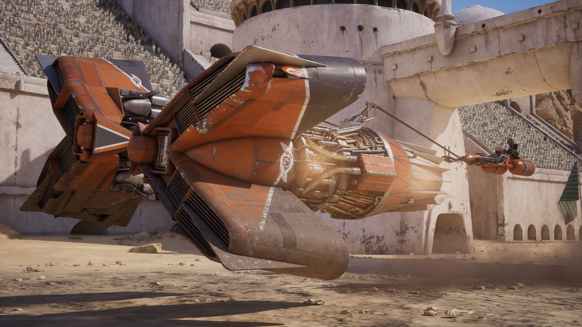Screenshot for Star Wars: Galactic Racer