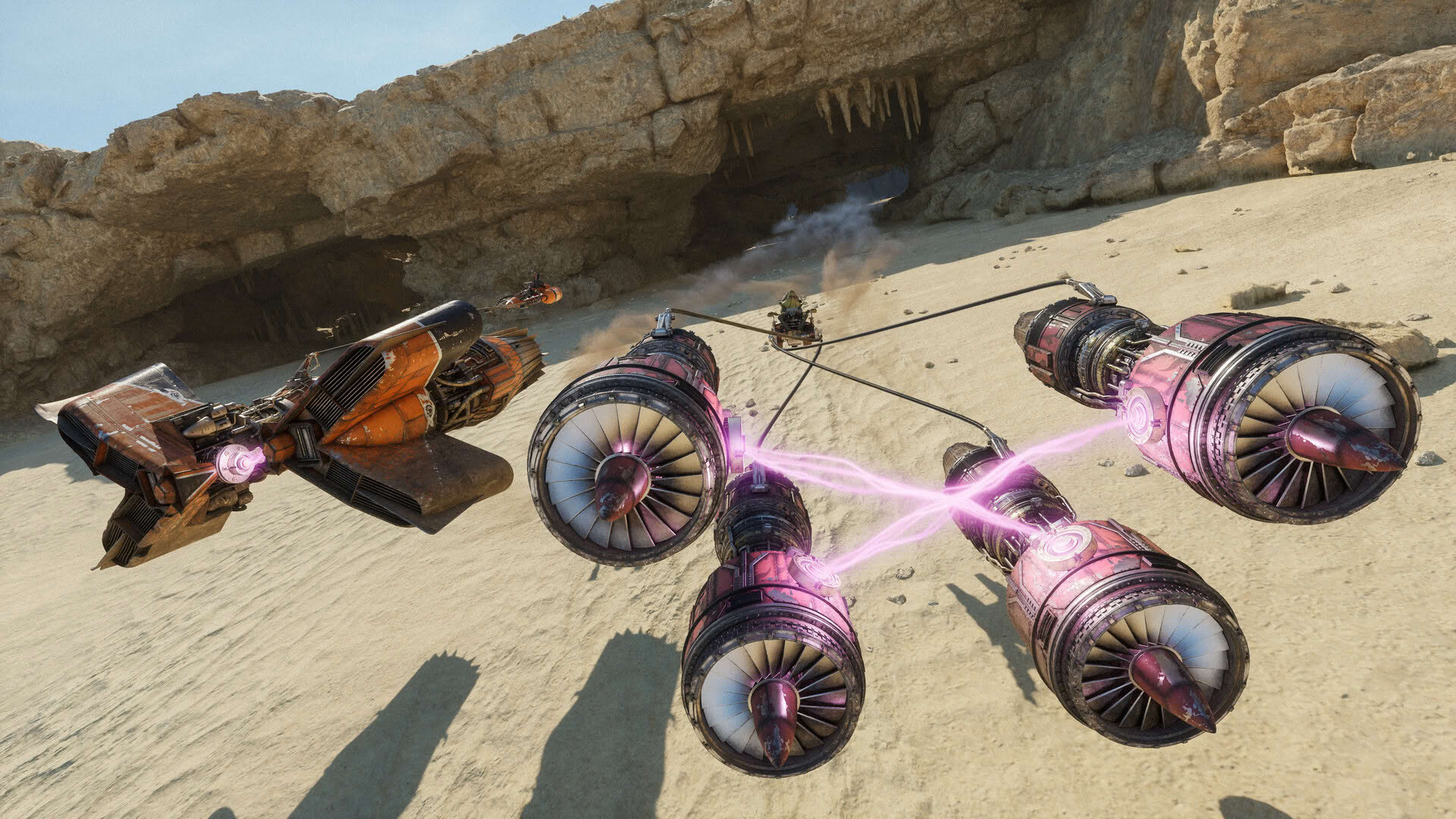 Screenshot for Star Wars: Galactic Racer
