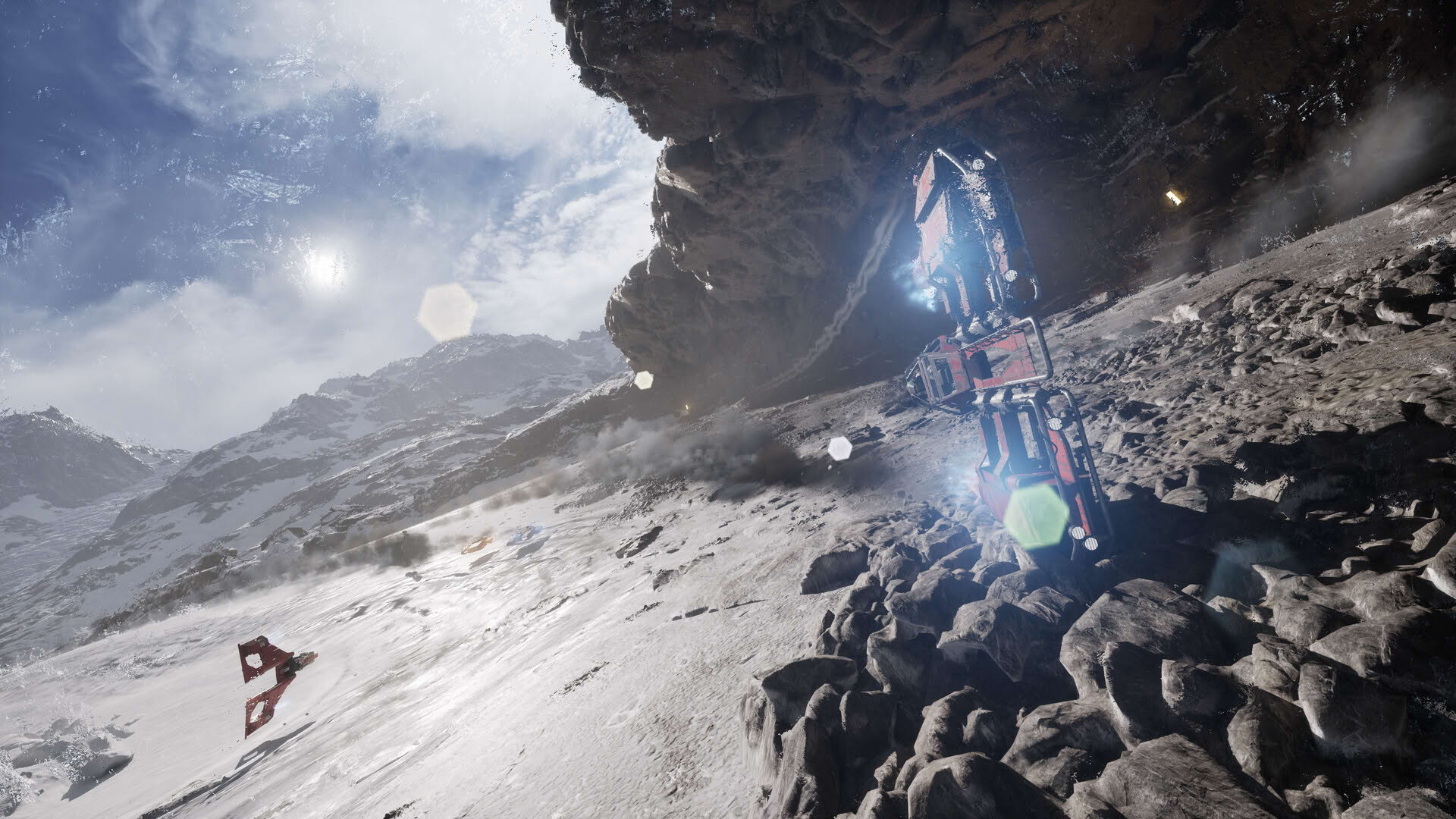 Screenshot for Star Wars: Galactic Racer