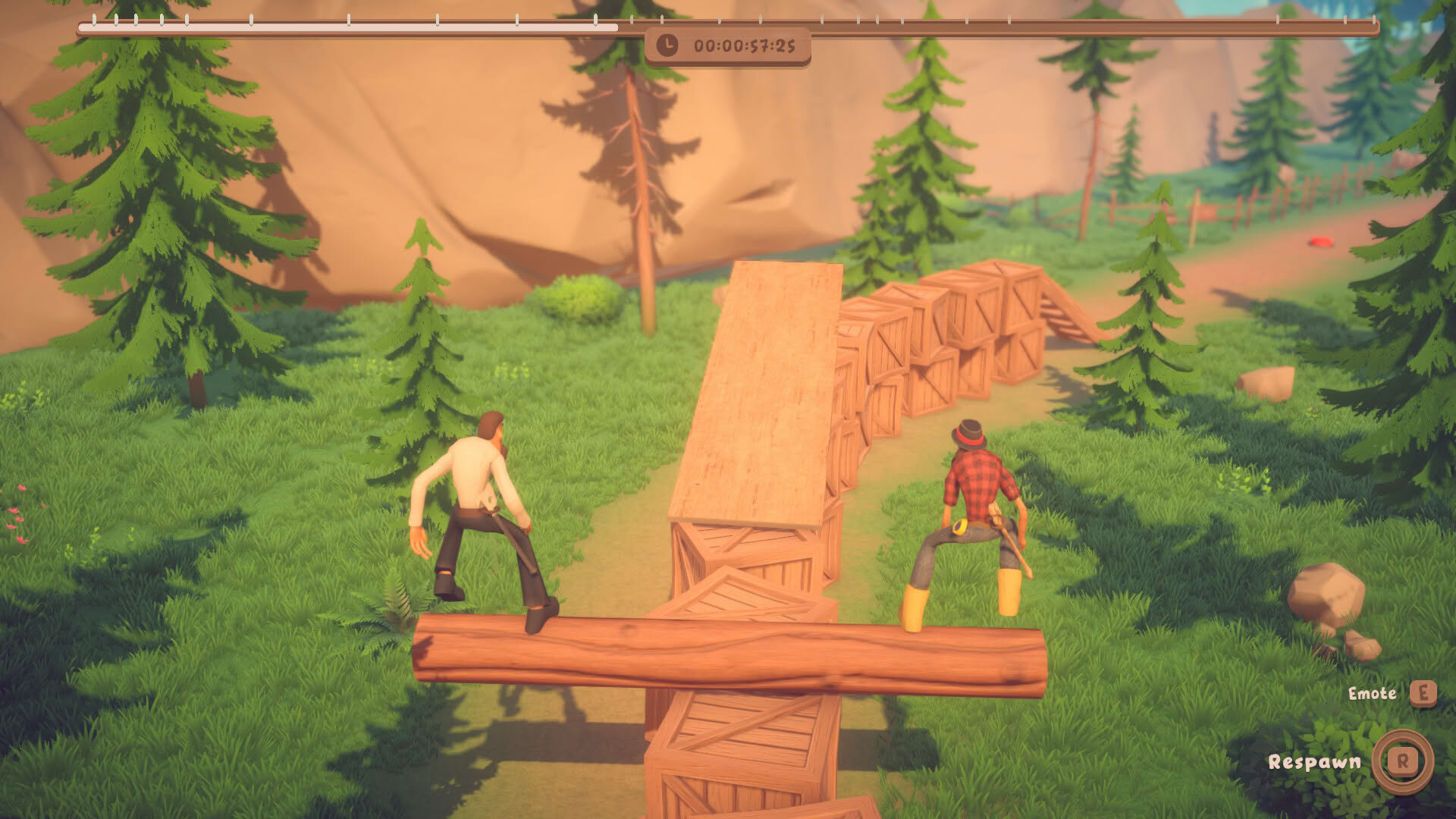 Screenshot for Log Riders