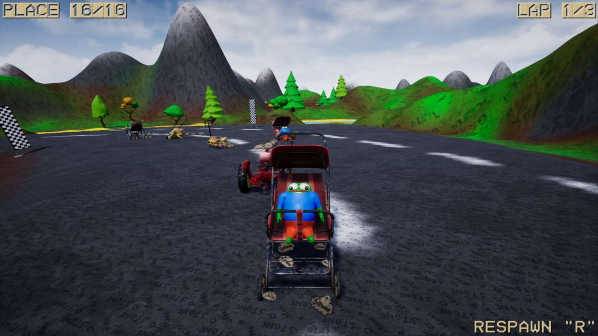 Screenshot for Memology: Absurd Racing