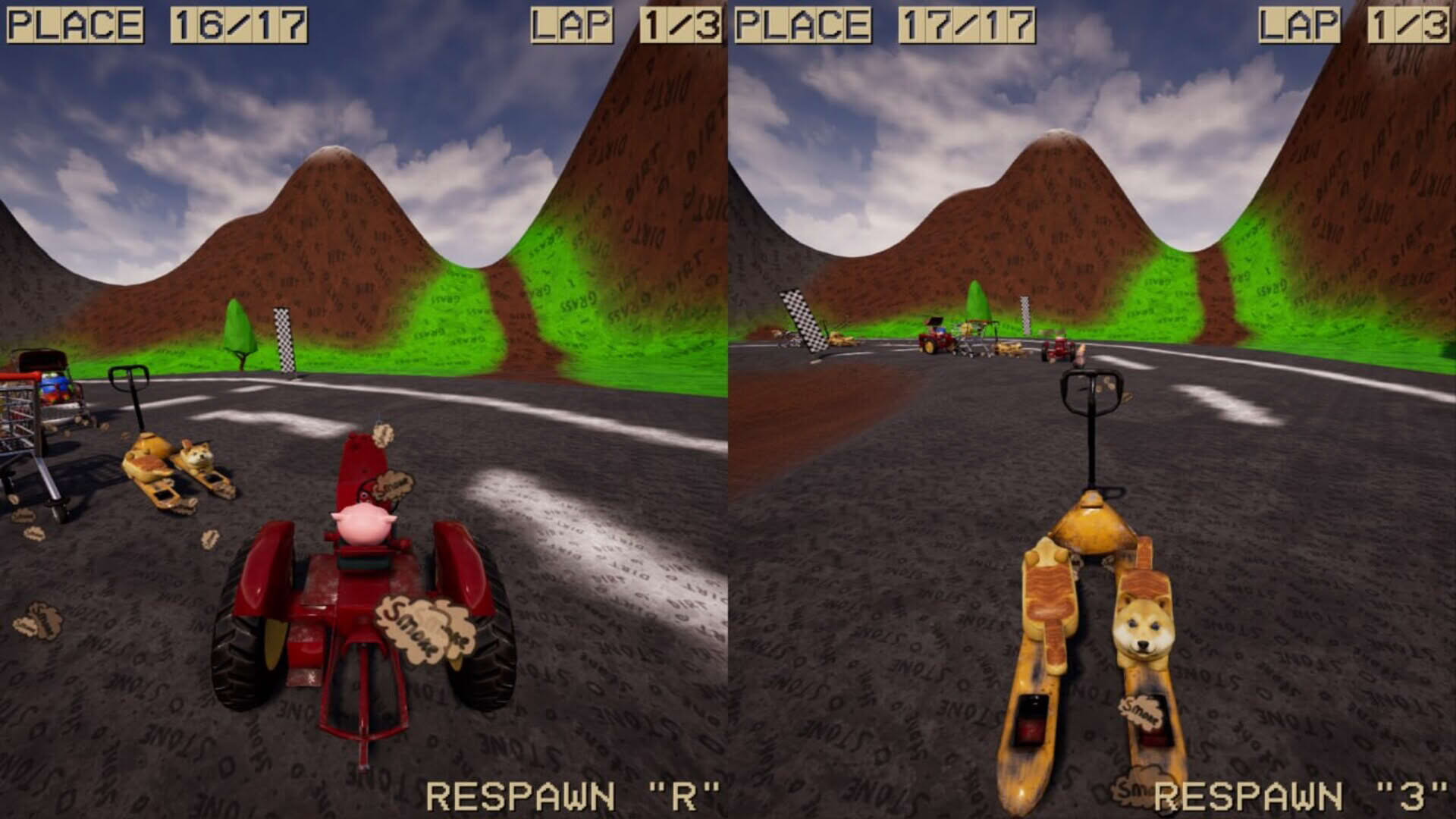 Screenshot for Memology: Absurd Racing