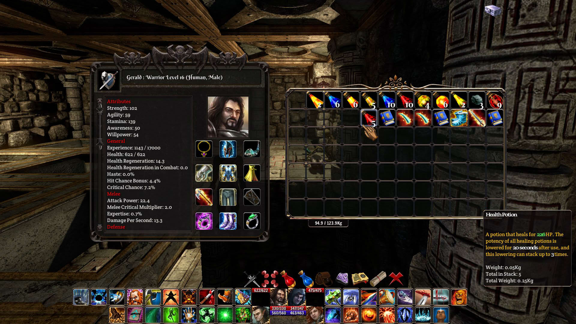 Screenshot for The Fall of the Dungeon Guardians