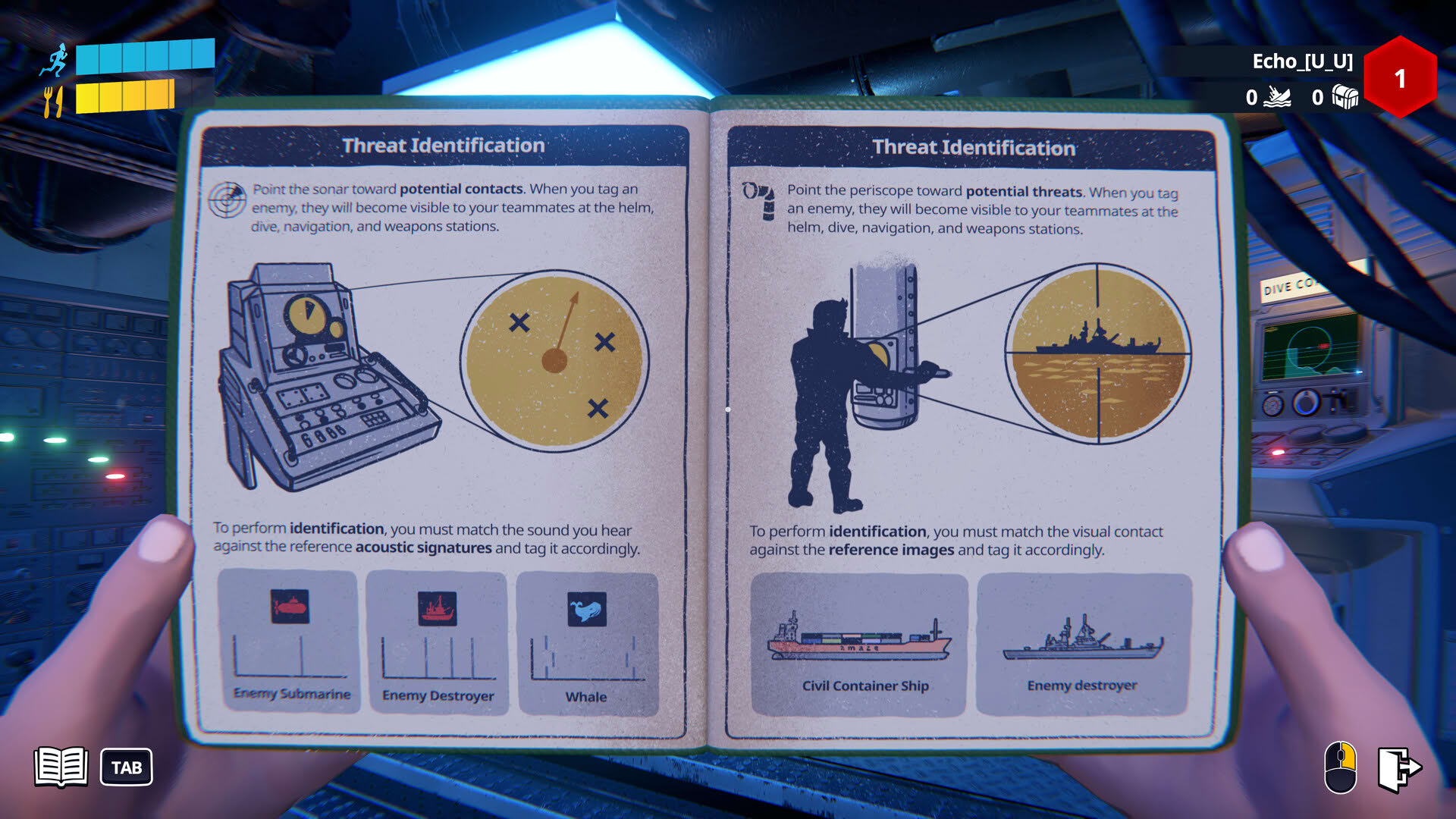 Screenshot for S.O.N.A.R.: Submarine Operators Not Actually Ready