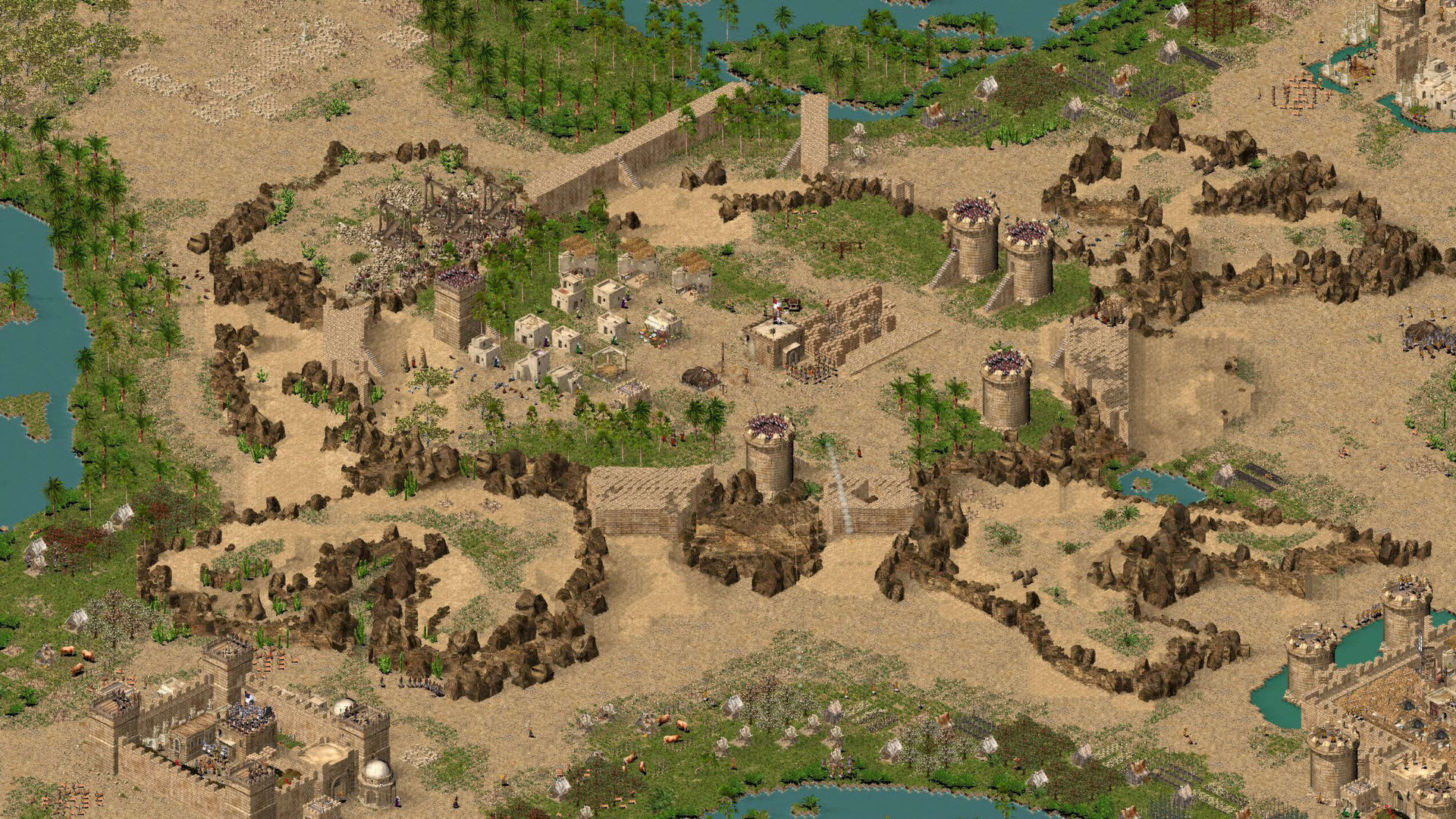 Screenshot for Stronghold Crusader HD