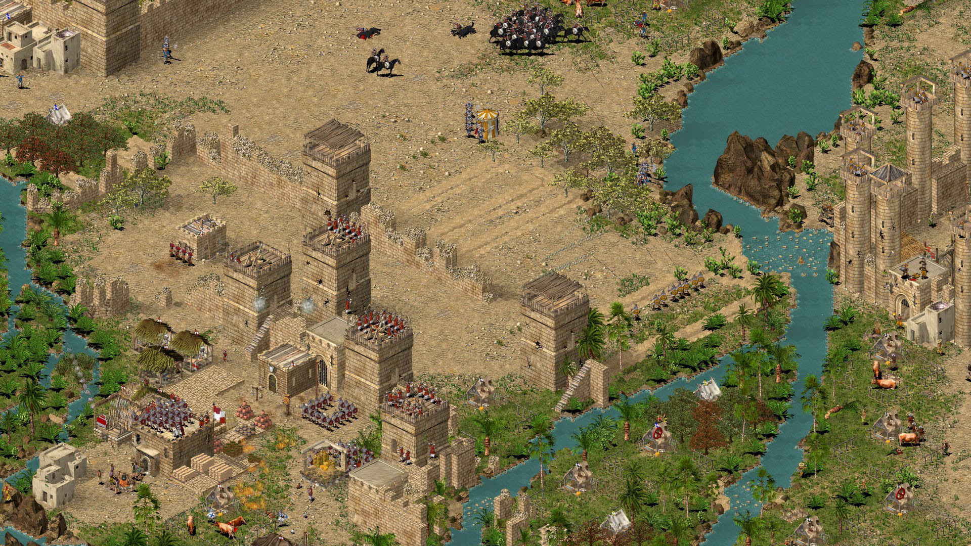 Screenshot for Stronghold Crusader HD