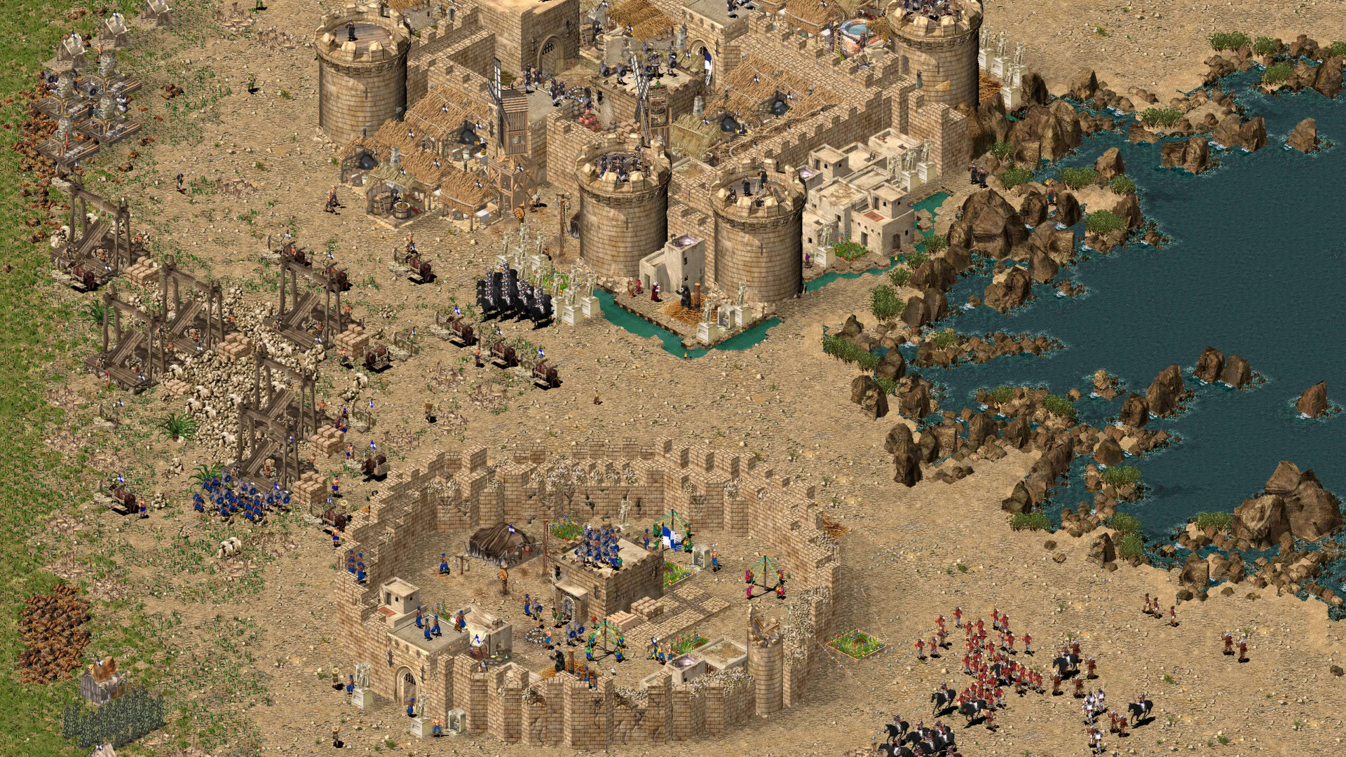 Screenshot for Stronghold Crusader HD