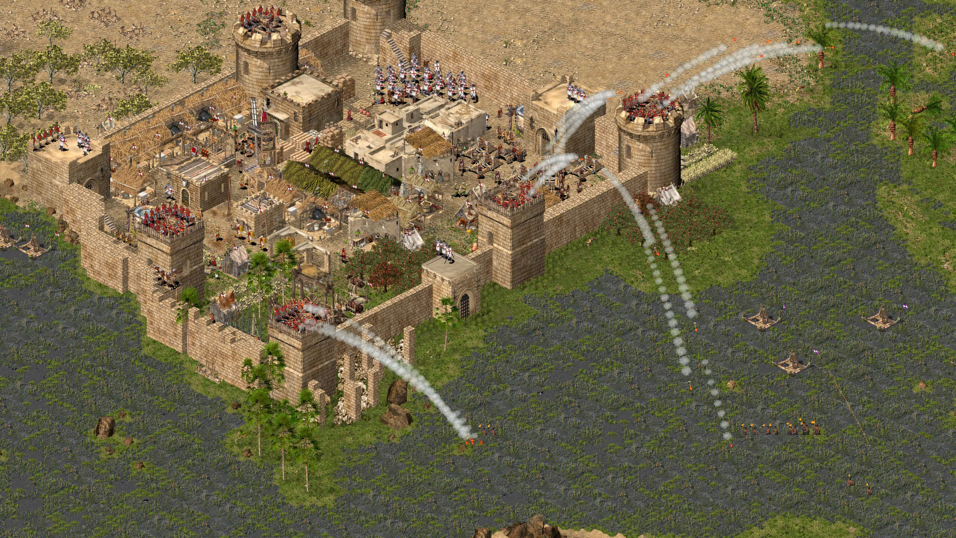 Screenshot for Stronghold Crusader HD