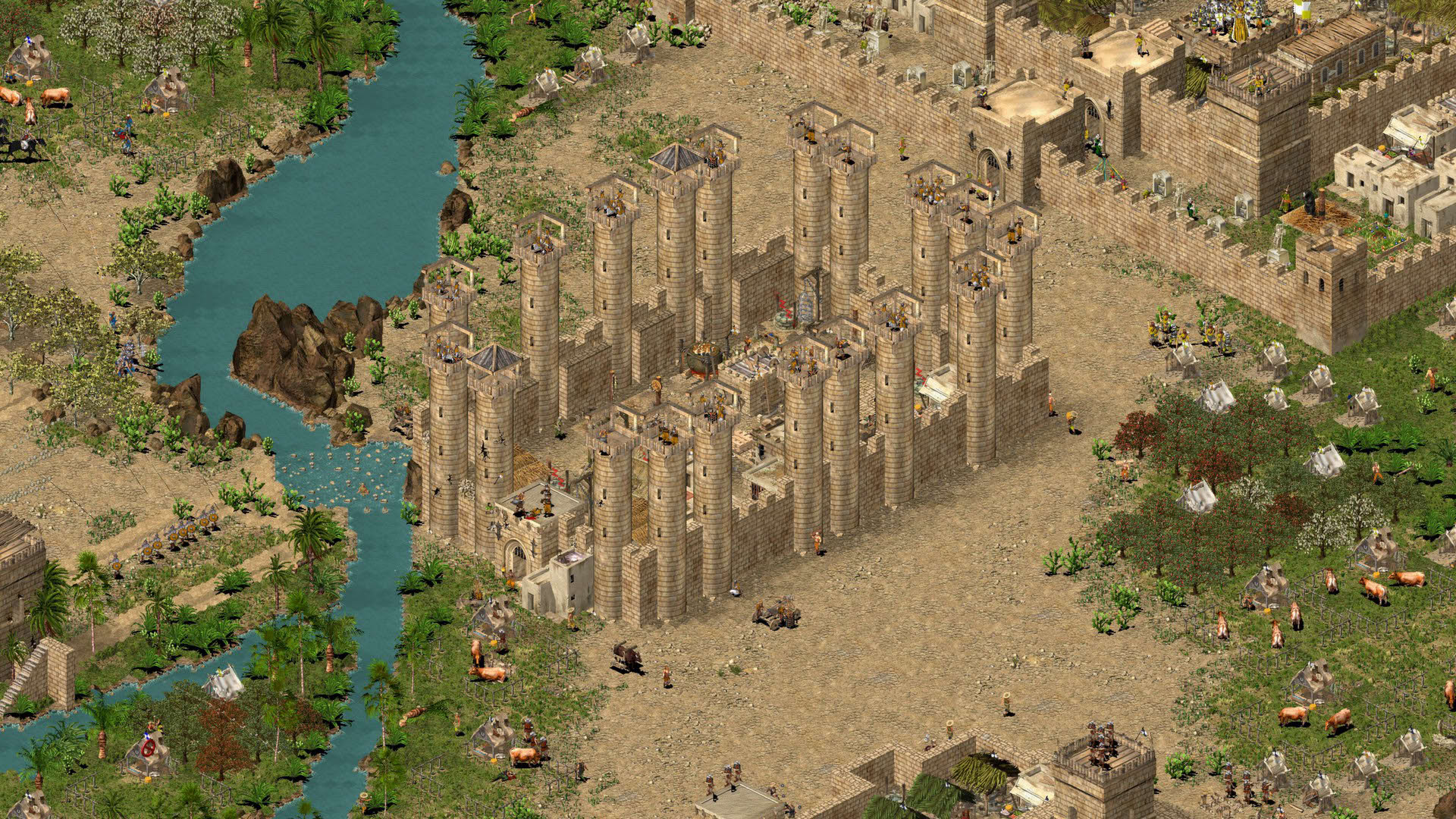 Screenshot for Stronghold Crusader HD
