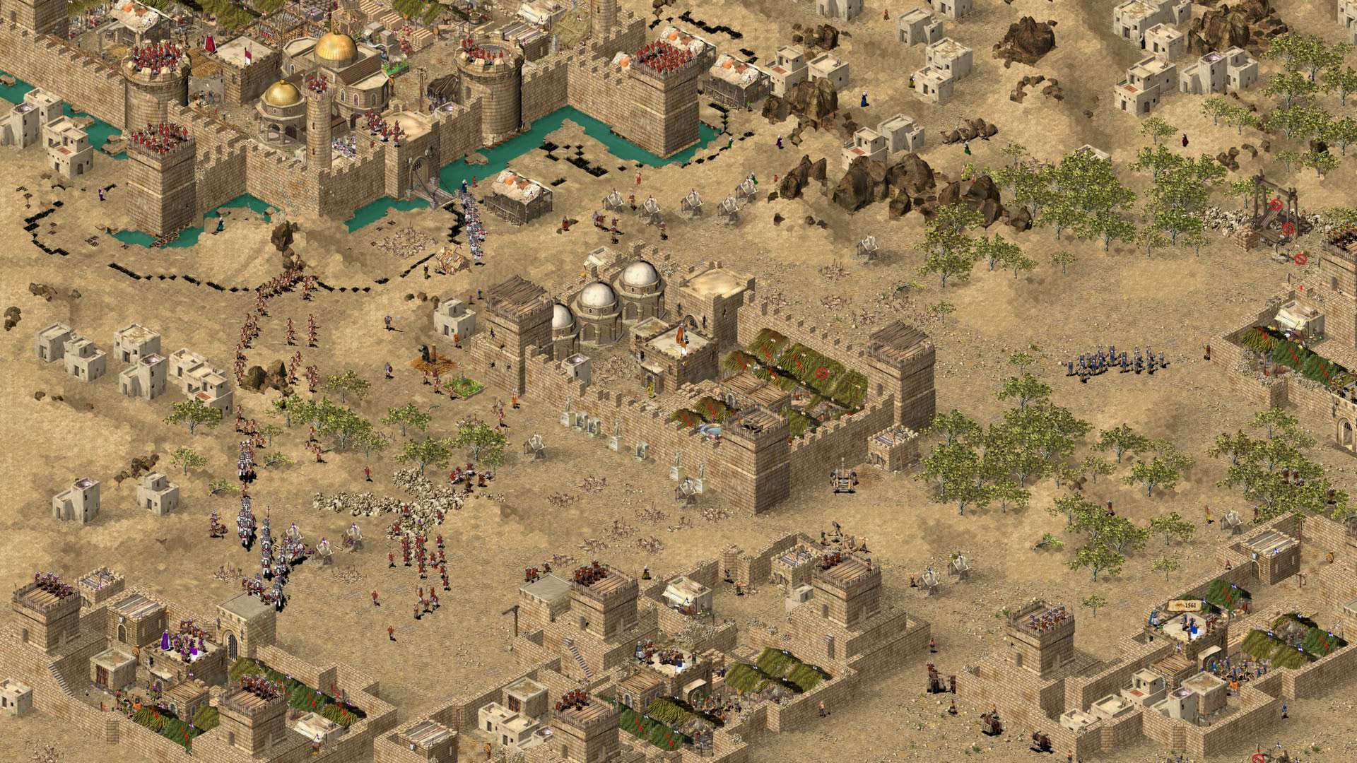 Screenshot for Stronghold Crusader HD