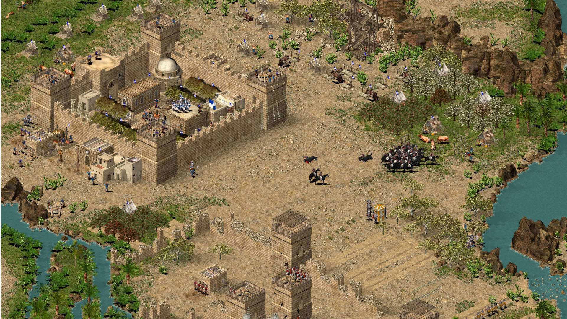 Screenshot for Stronghold Crusader HD