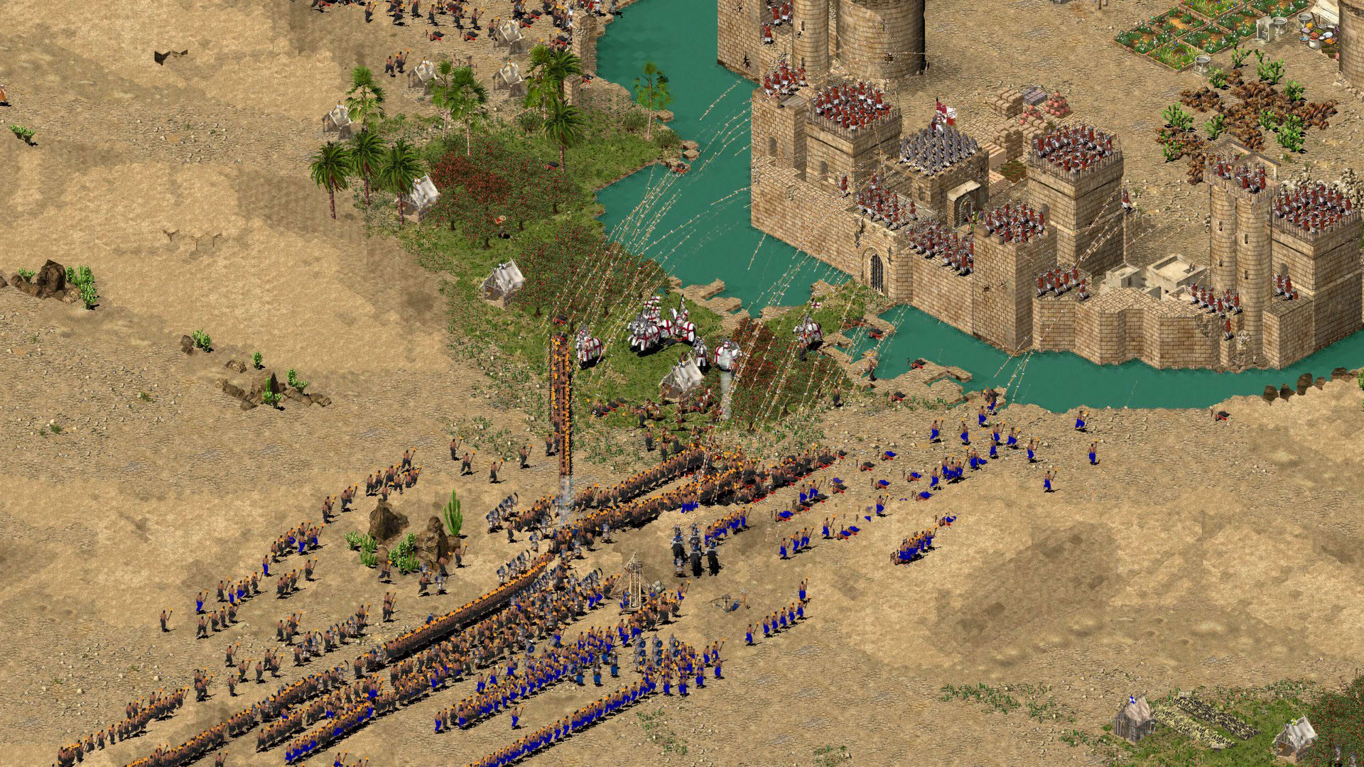 Screenshot for Stronghold Crusader HD