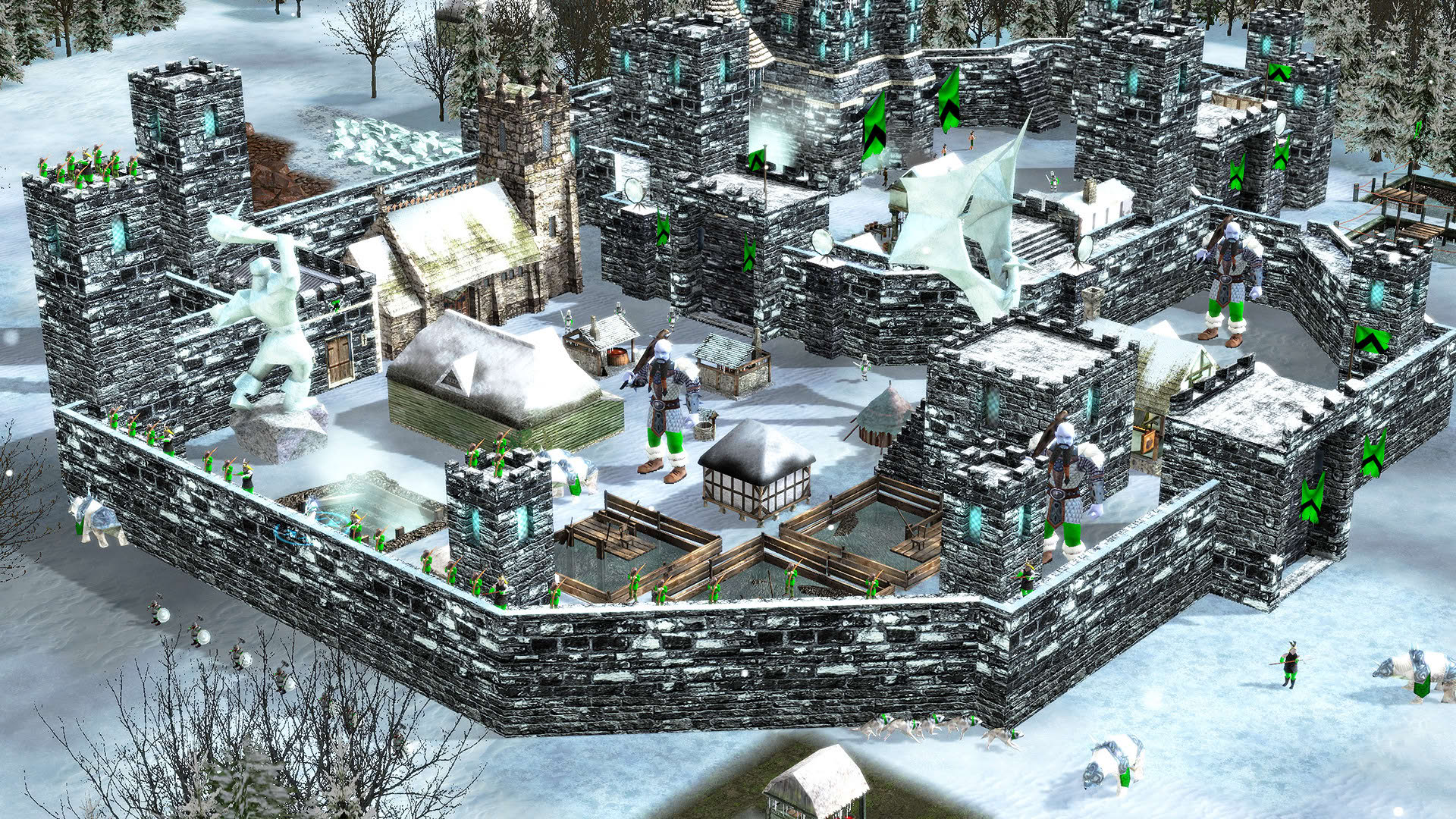Screenshot for Stronghold Legends