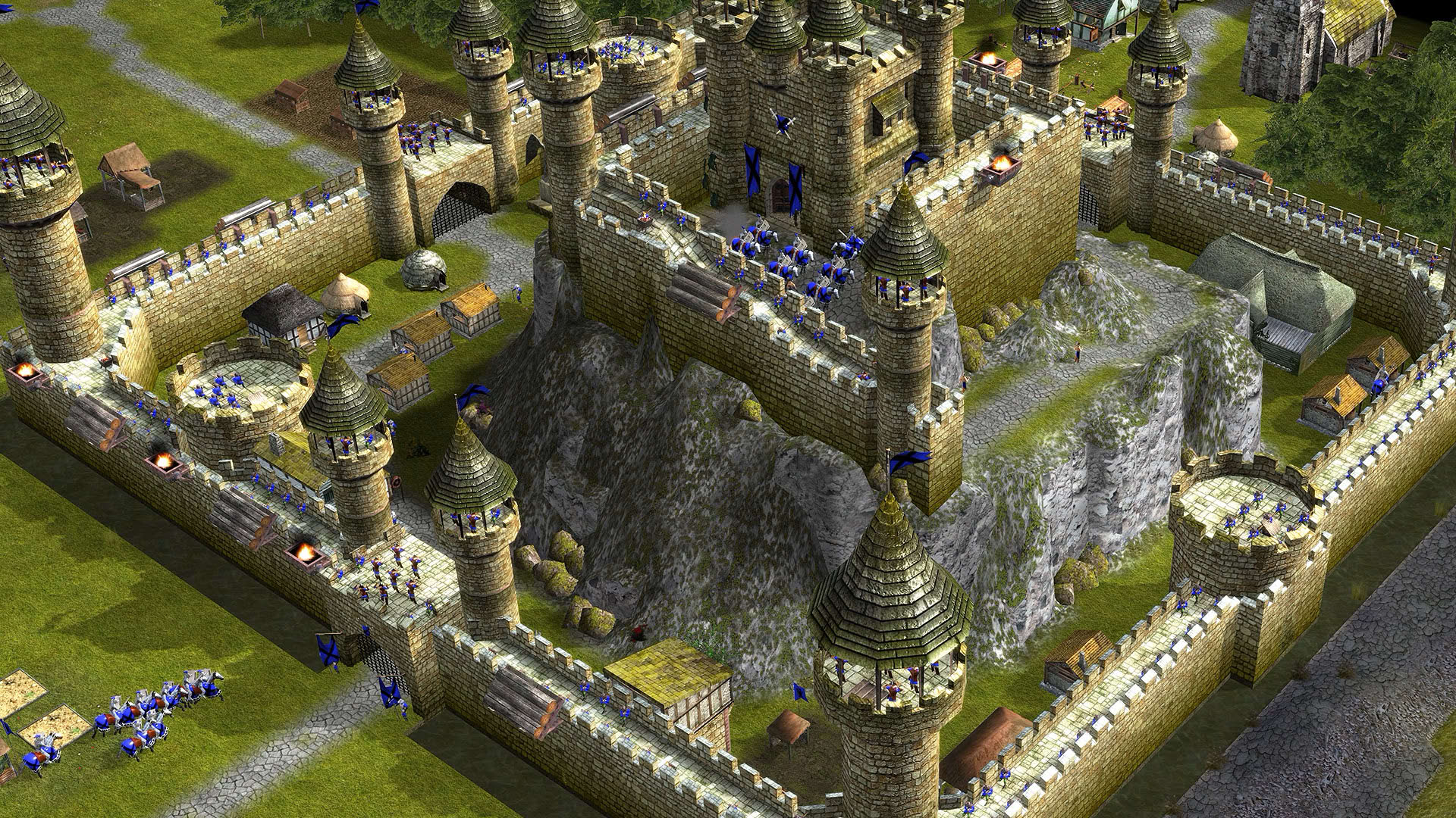 Screenshot for Stronghold Legends