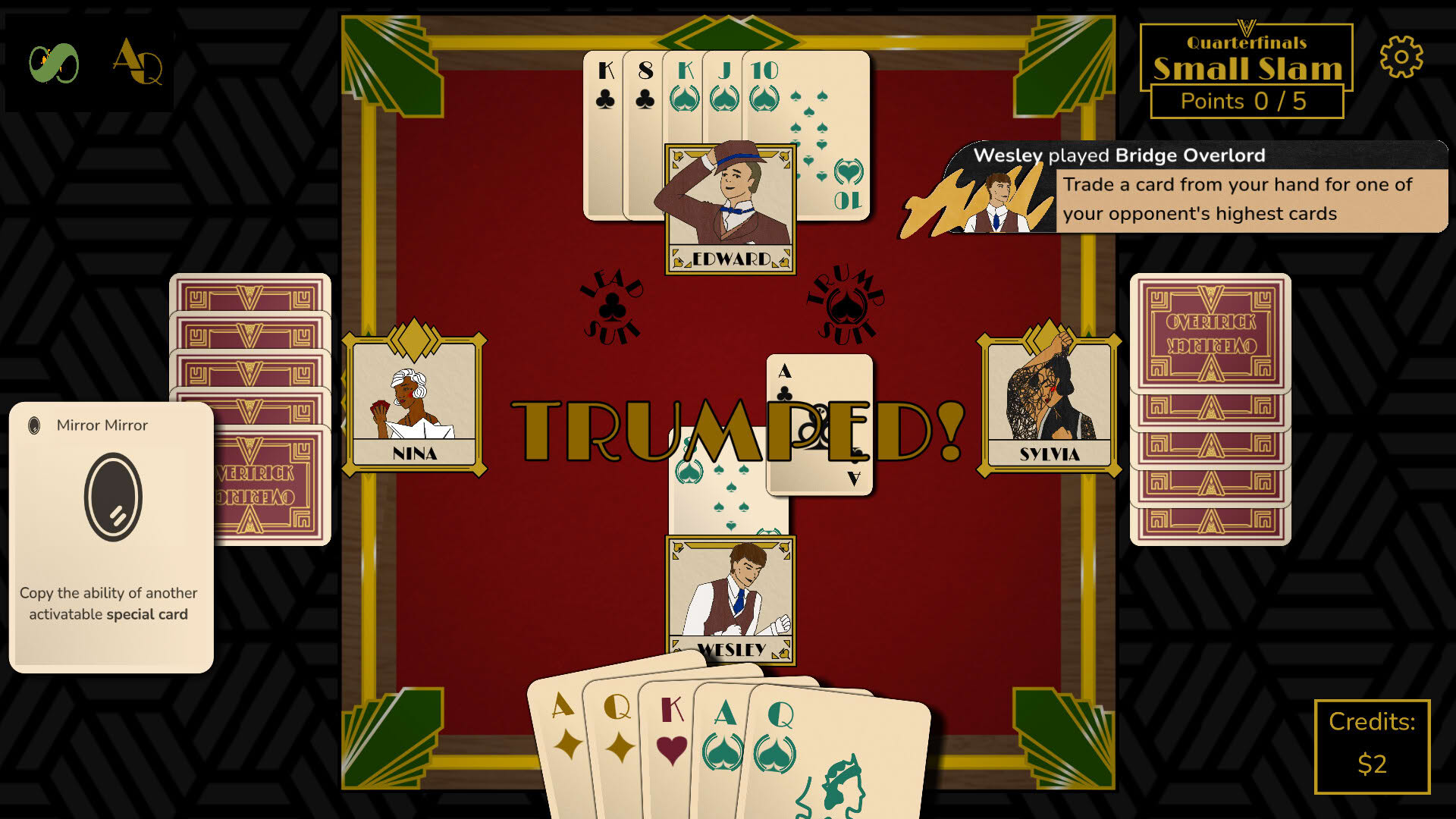 Screenshot for Overtrick