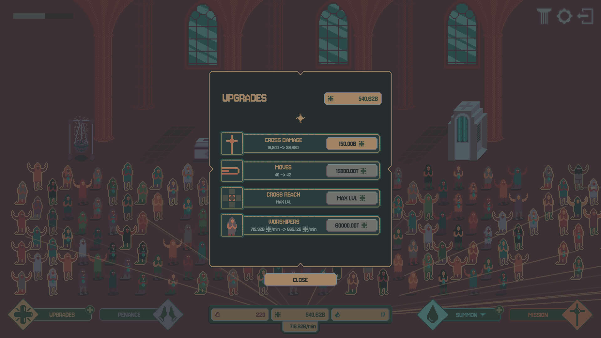 Screenshot for Idle Chapel