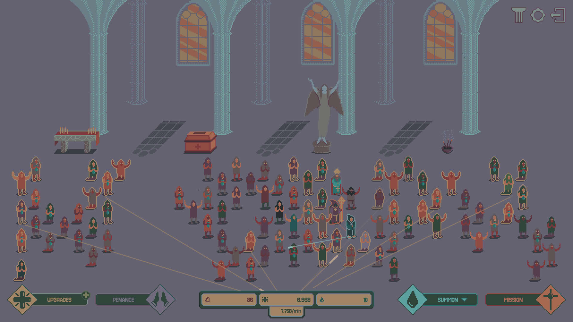 Screenshot for Idle Chapel