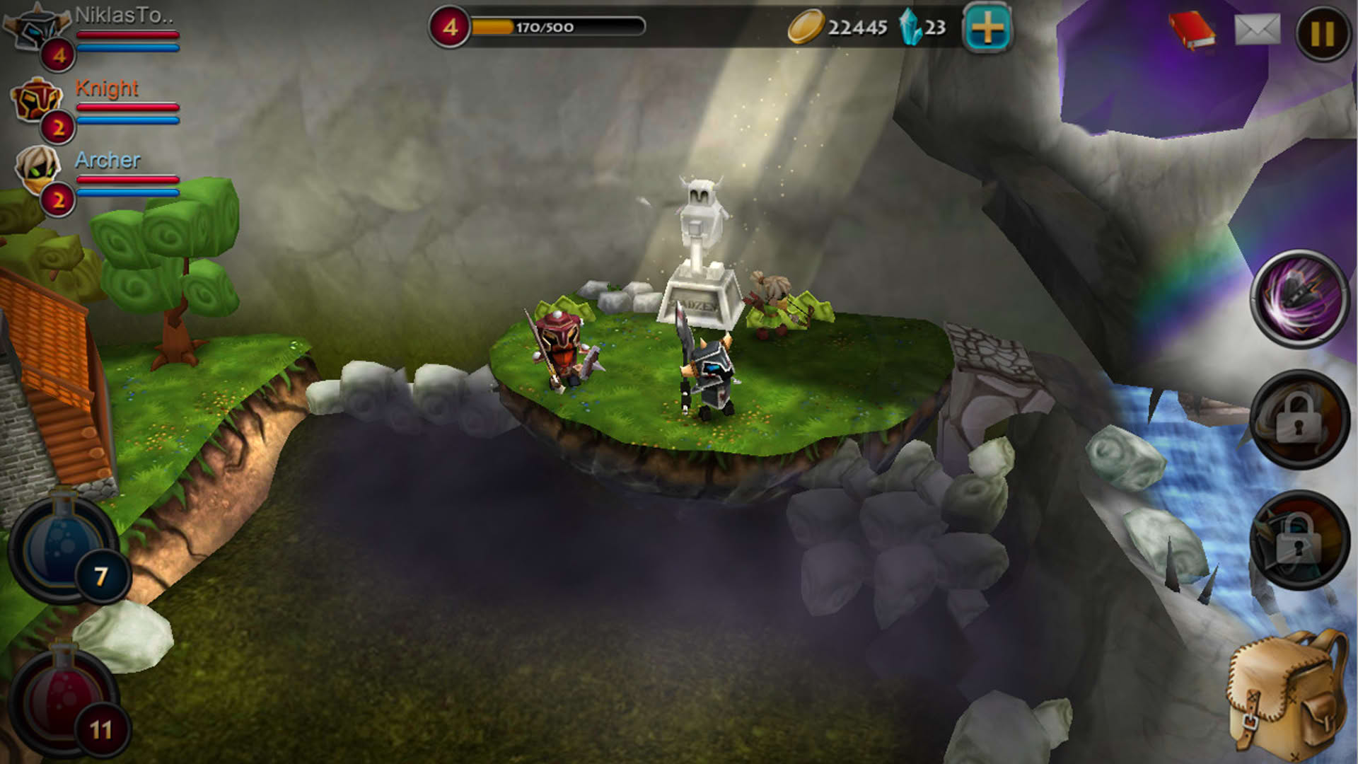 Screenshot for Elements: Epic Heroes