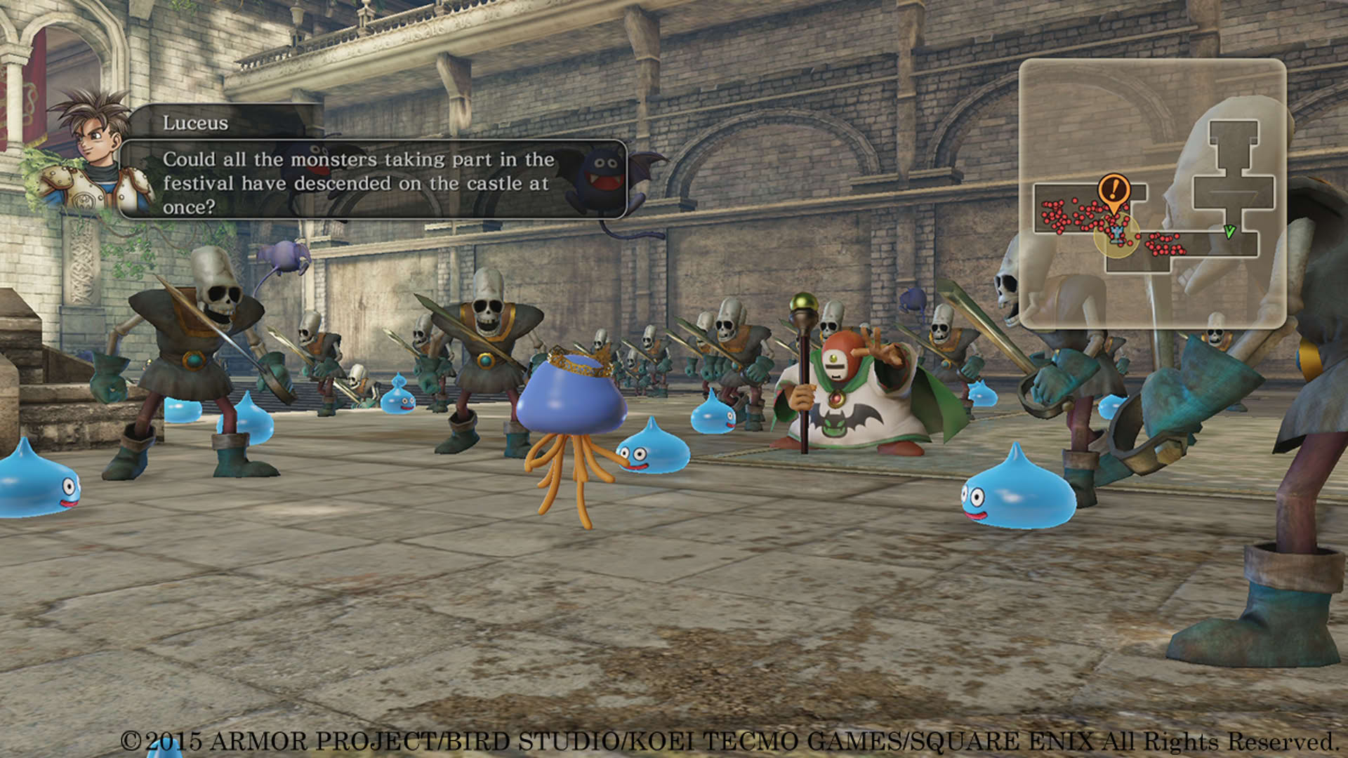 Screenshot for Dragon Quest Heroes: The World Tree's Woe and the Blight Below