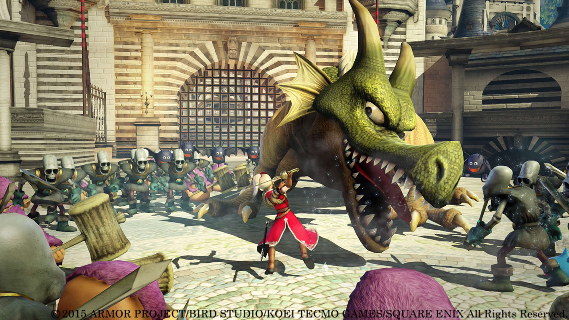 Screenshot for Dragon Quest Heroes: The World Tree's Woe and the Blight Below