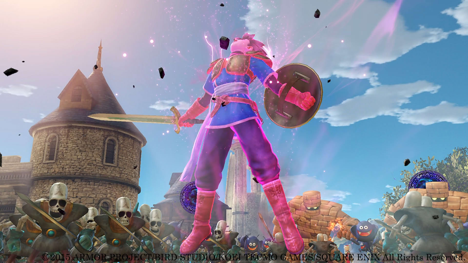 Screenshot for Dragon Quest Heroes: The World Tree's Woe and the Blight Below