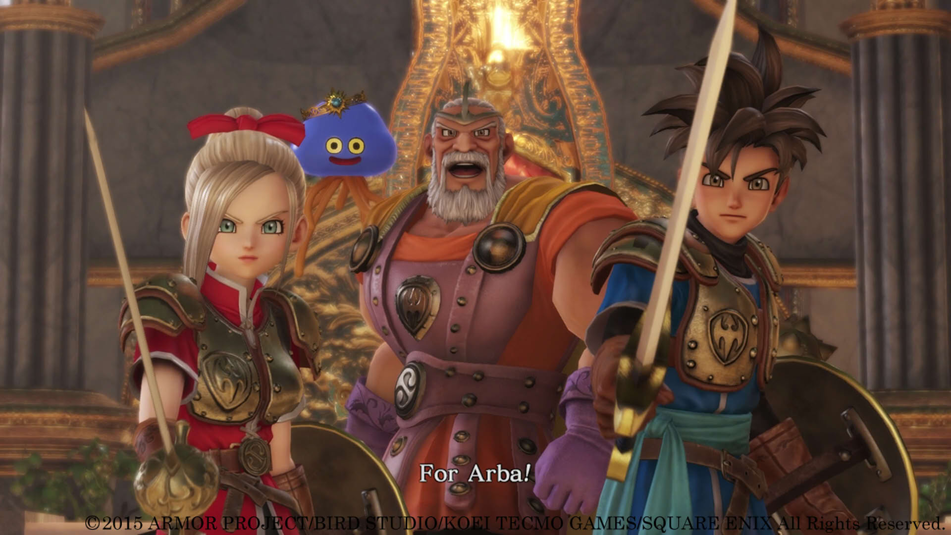 Screenshot for Dragon Quest Heroes: The World Tree's Woe and the Blight Below