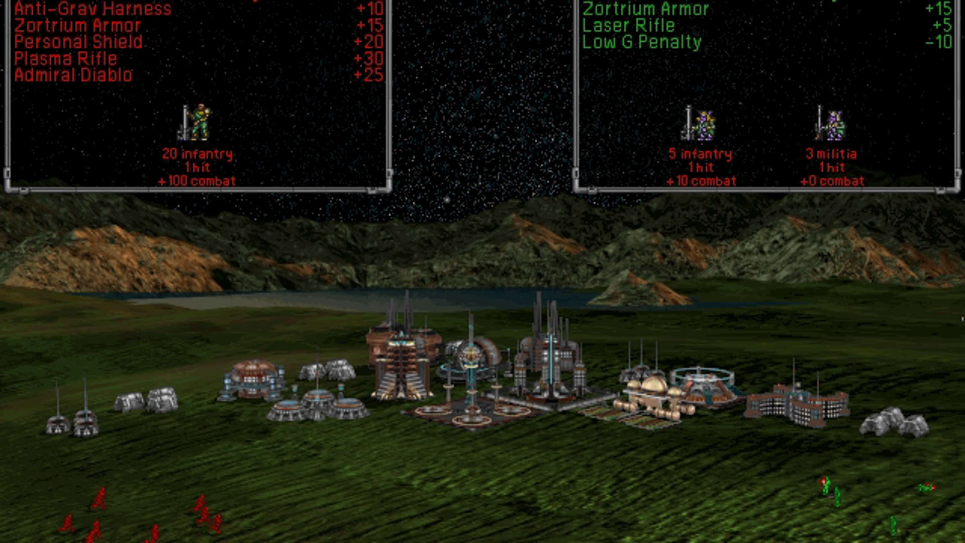 Screenshot for Master of Orion II: Battle at Antares