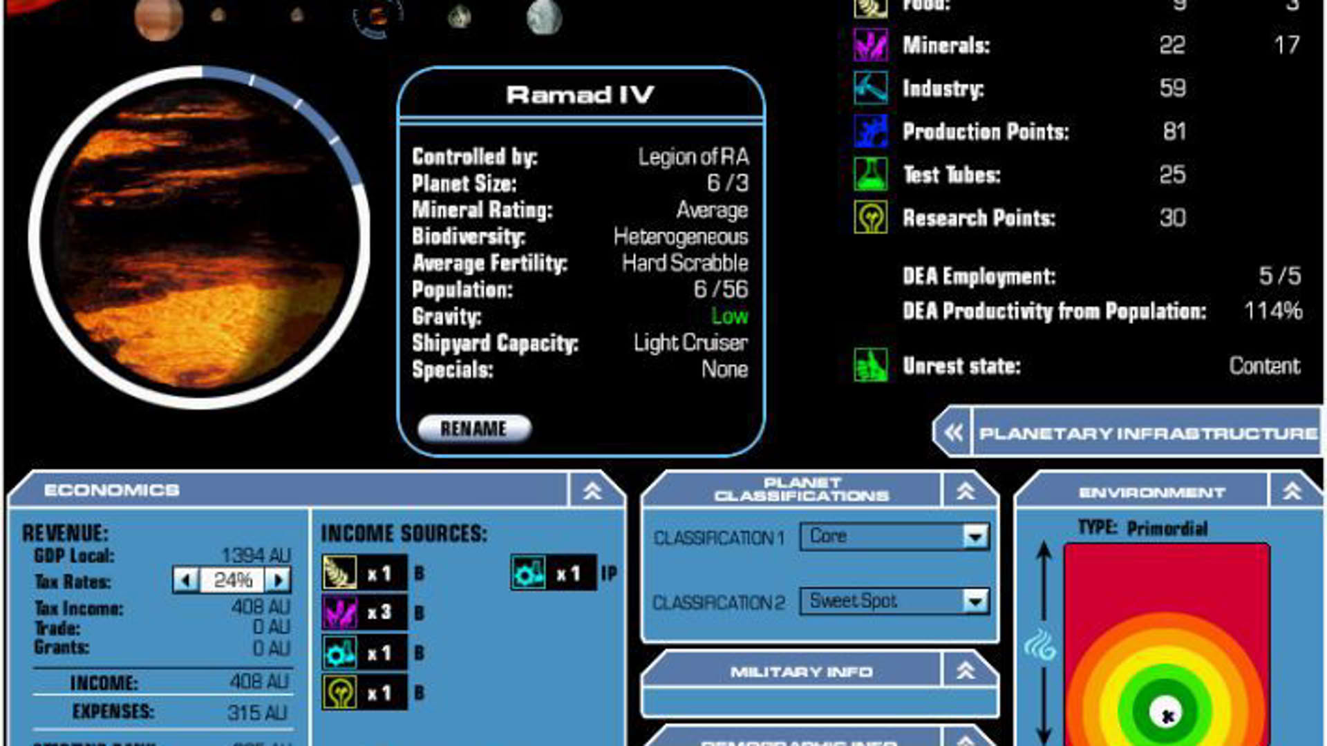 Screenshot for Master of Orion III