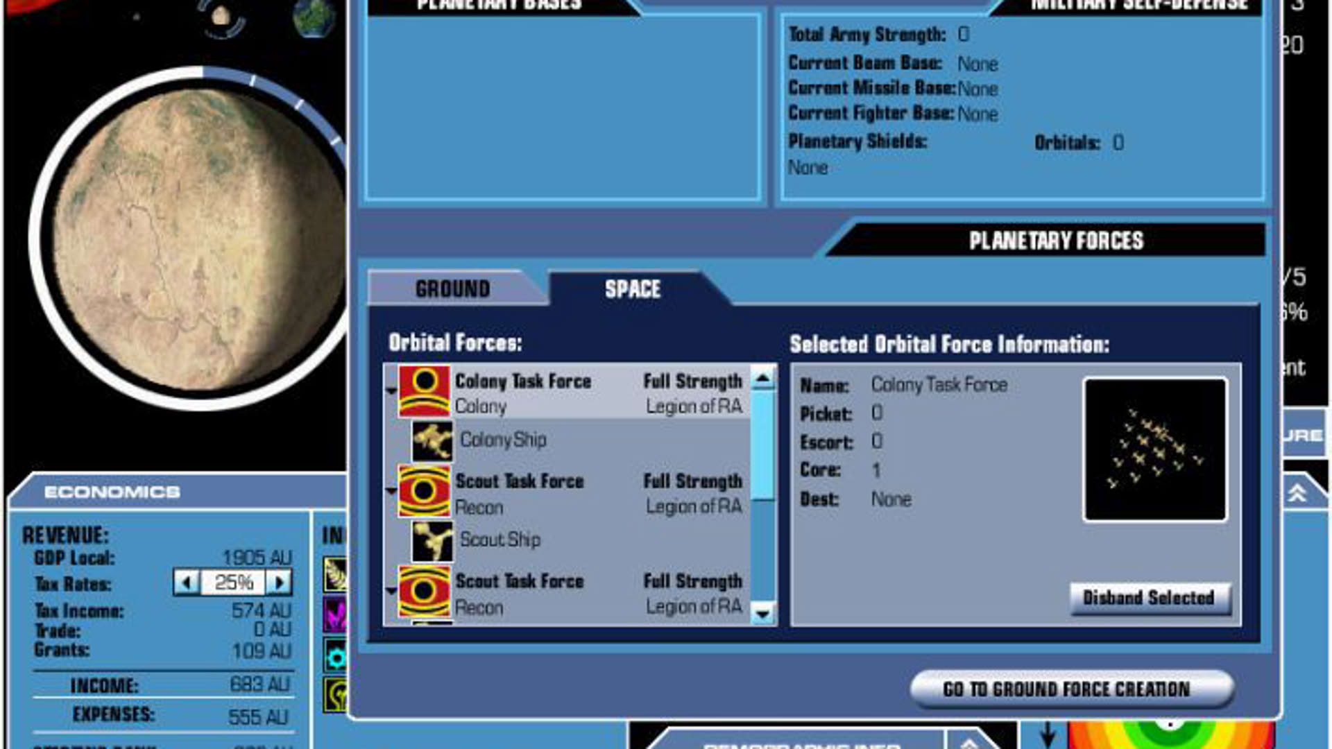Screenshot for Master of Orion III