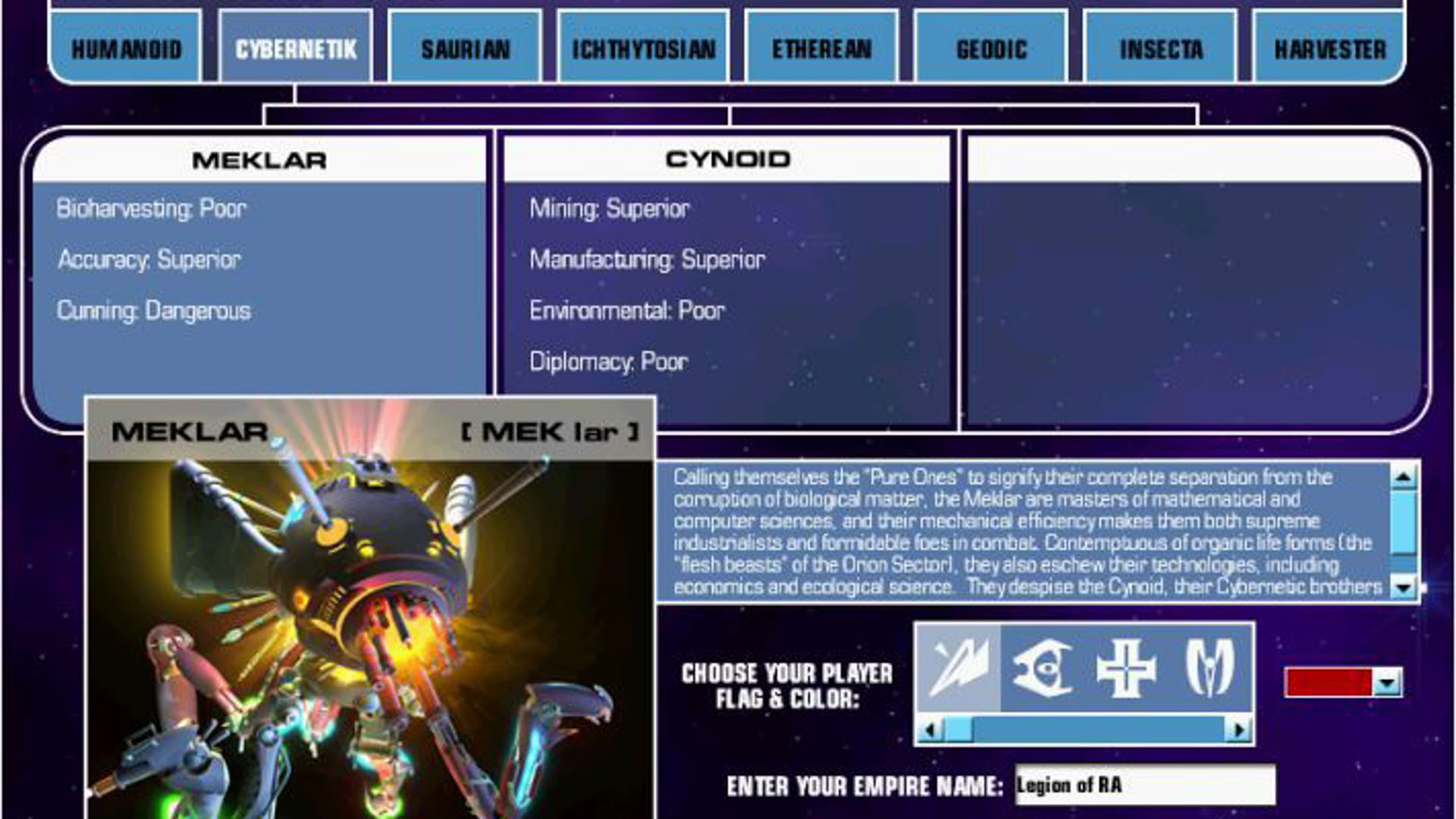 Screenshot for Master of Orion III