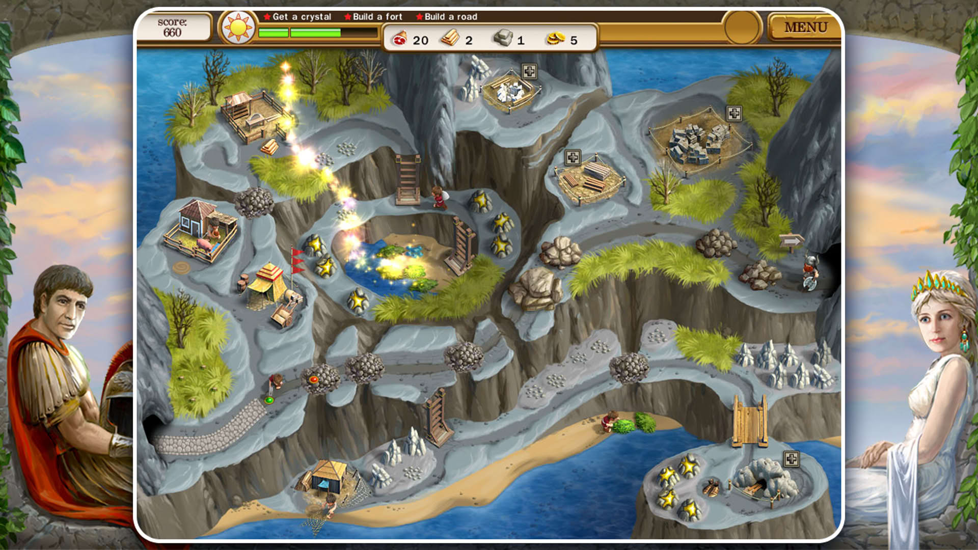 Screenshot for Roads of Rome 2