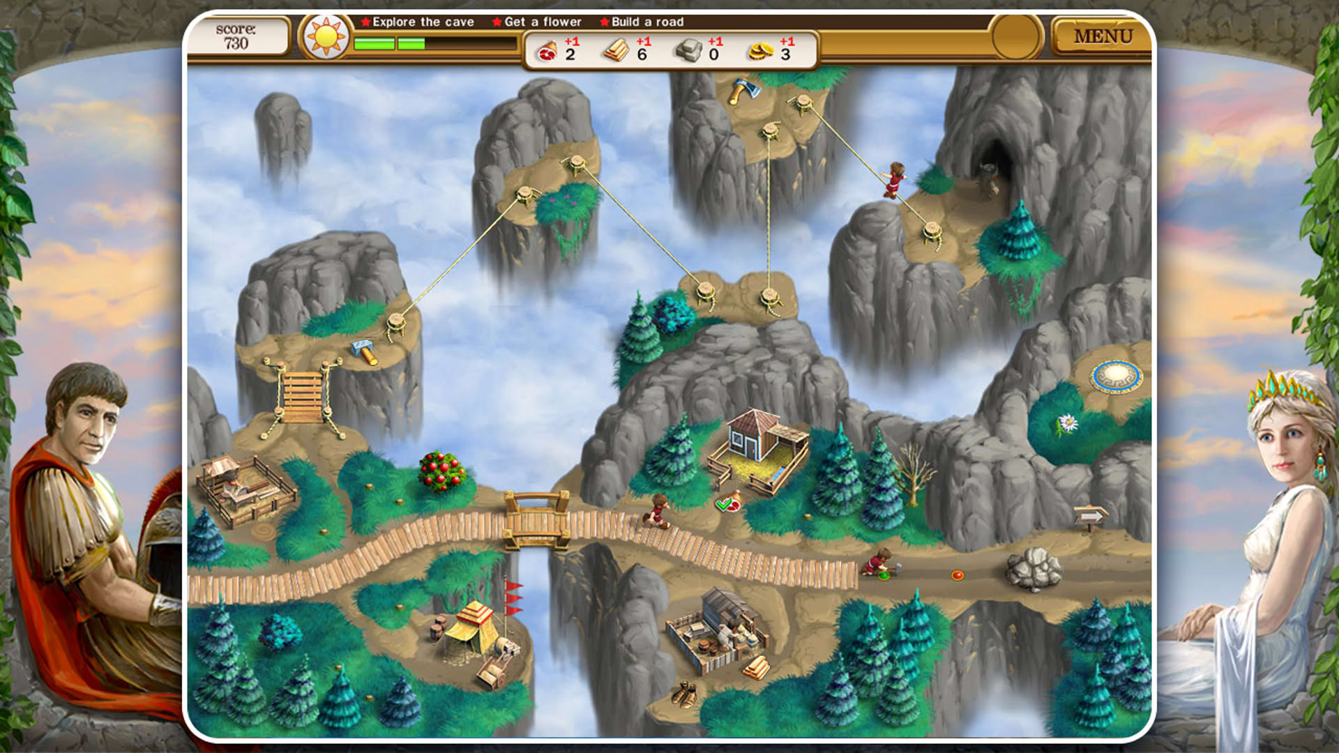 Screenshot for Roads of Rome 2