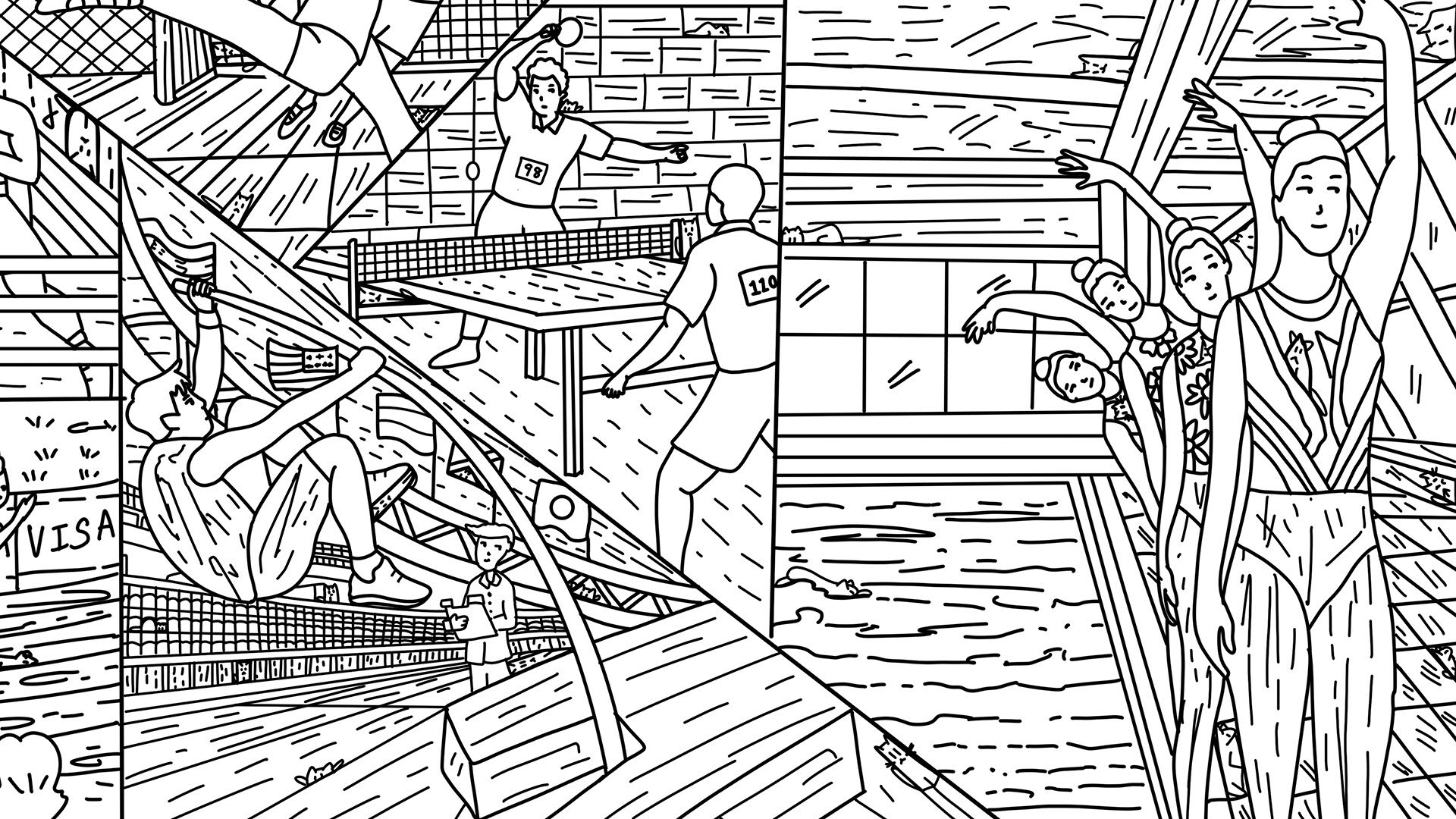Screenshot for 100 Olympic Cats