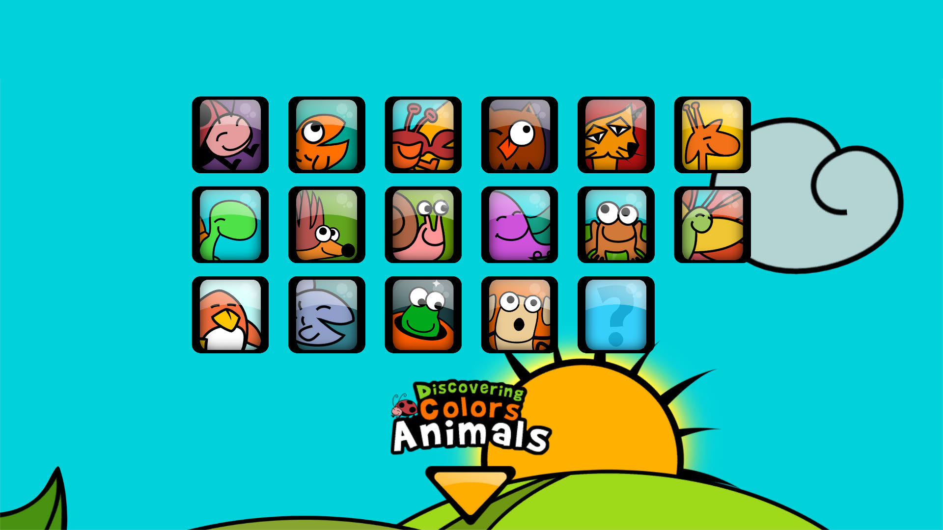 Screenshot for Discovering Colors - Animals