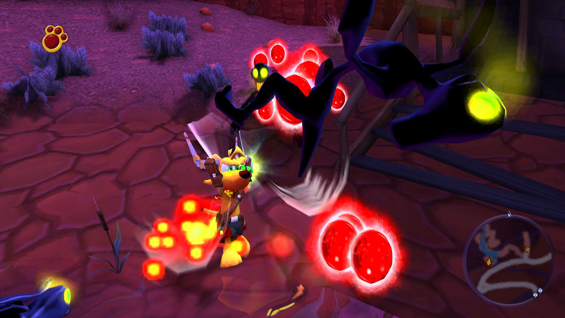 Screenshot for Ty the Tasmanian Tiger 3: Night of the Quinkan